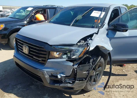 2023 Honda Ridgeline Black Edition z USA, uszkodzony, nr VIN 5FPYK3F88PB032001